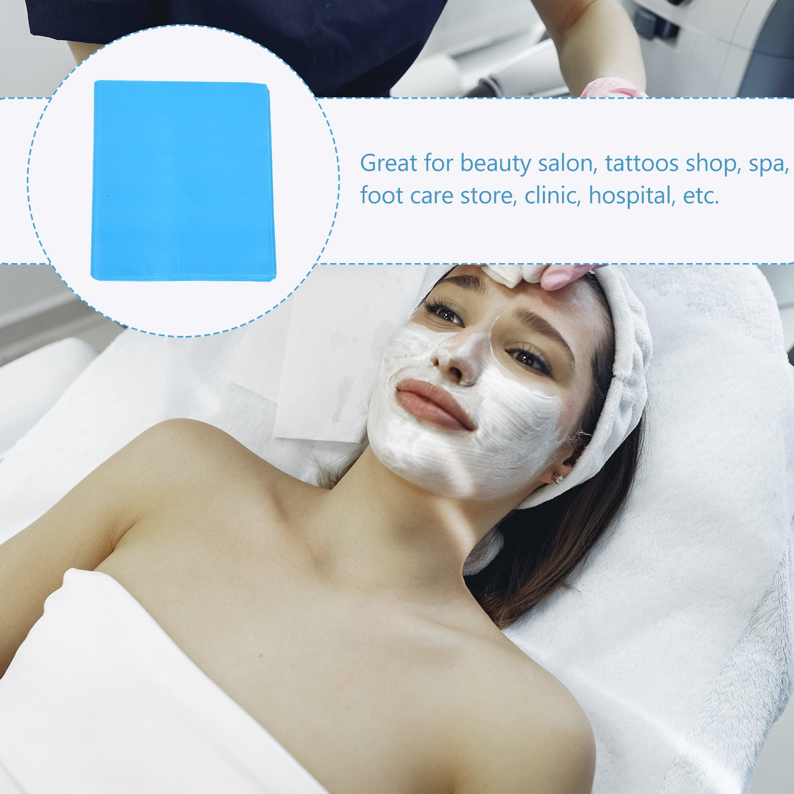 100Sheets Disposable Feet Towe - Foot Spa 评论和价格