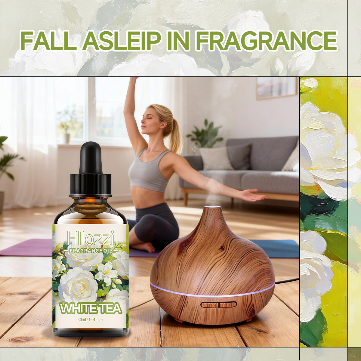White Tea Fragrance Oil, Fresh - Aromatherapy Diffuser 评论和价格
