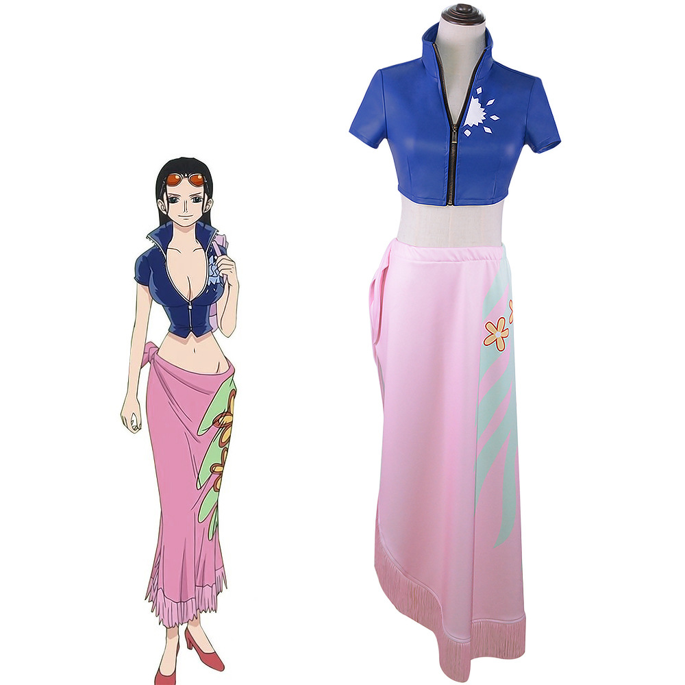 Anime une pièce Nico Robin Cos - Bathrobe 评论和价格