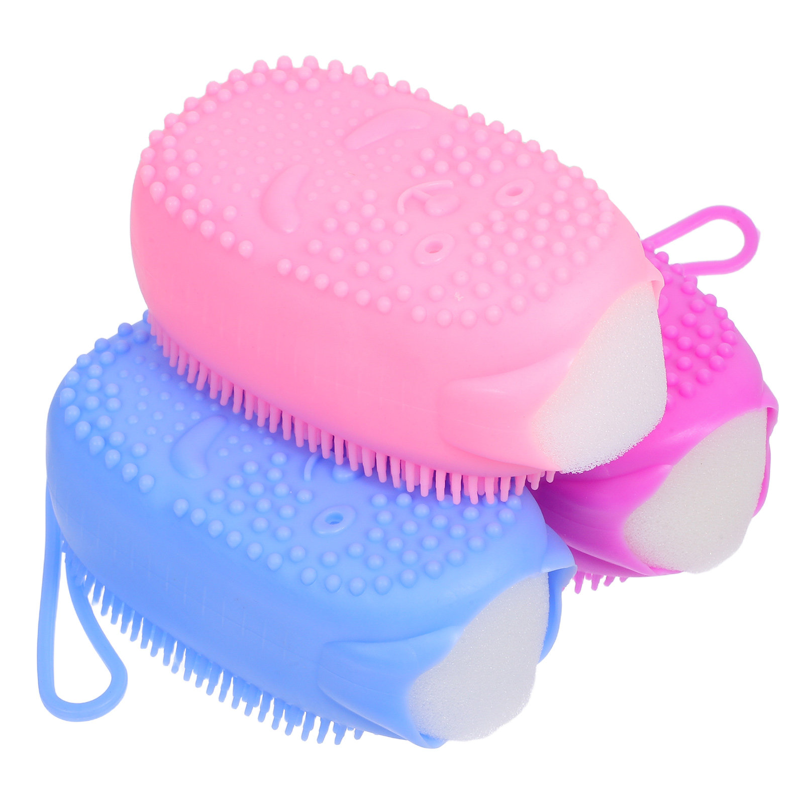 3 Pcs Exfoliating Sponge Body  - Body Brush 评论和价格