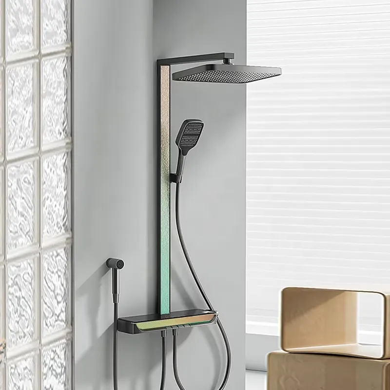 Brass Digital Waterfall Shower - Spa Massager 评论和价格