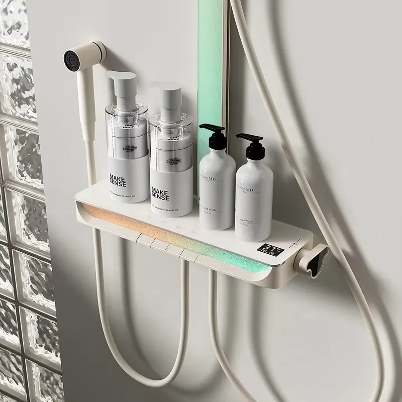 Brass Digital Waterfall Shower - Spa Massager 评论和价格