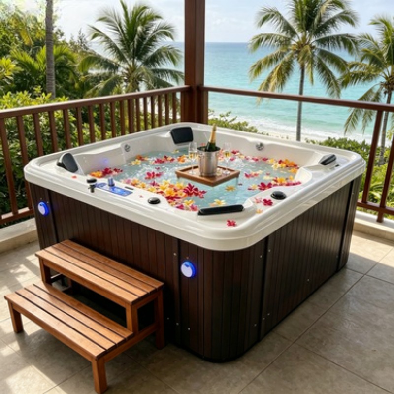 Acrylic Whirlpool Hot Tub Spa  - Spa Massager 评论和价格