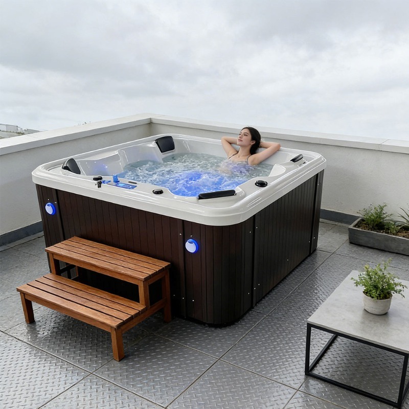 Massage Bathtub Acrylic Whirlp - Spa Massager 评论和价格