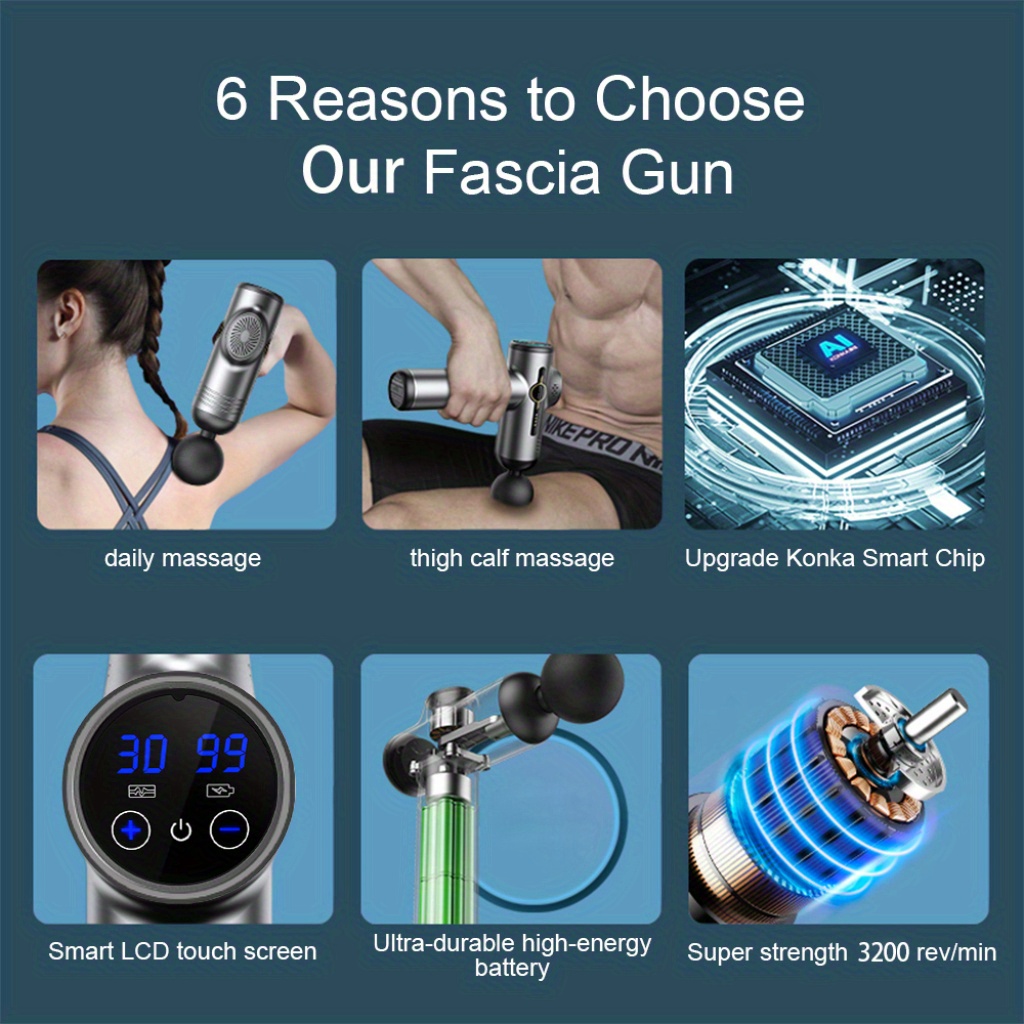 99 Level Massage Gun Fascia De - Massage Gun 评论和价格